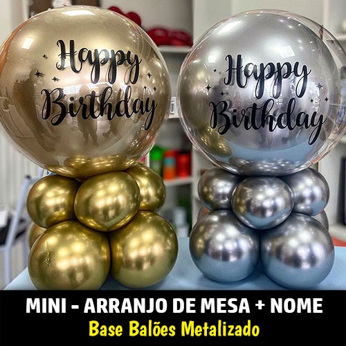 Mini Bubble Encapsulado 10° - Base Metalizada