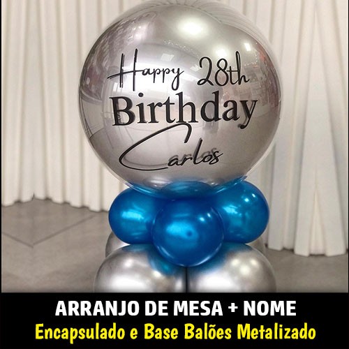 Bubble Encapsulado 18°  - Base Metalizada
