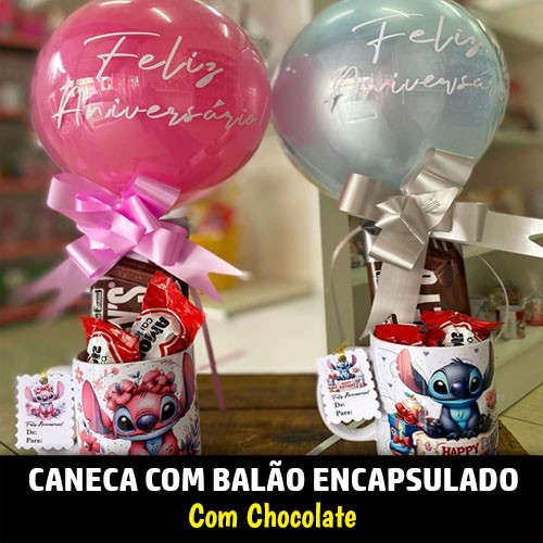 Caneca Personalizada com Bubble Encapsulado