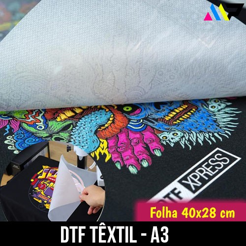 DTF Têxtil - 40X28cm