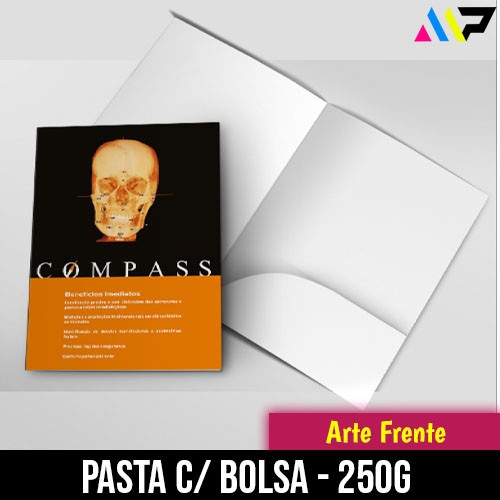 Pasta com Bolsa 250g | 4/0 | UV 1/0