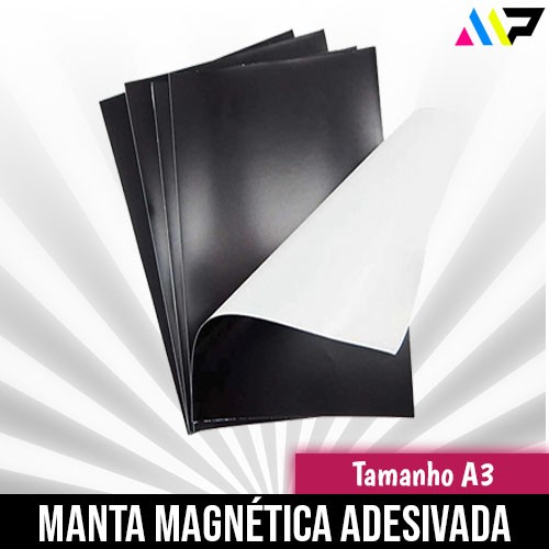 Manta Magnética Adesivada | A3