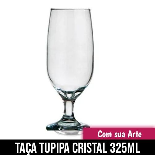 Taça Tulipa Cristal 325ml