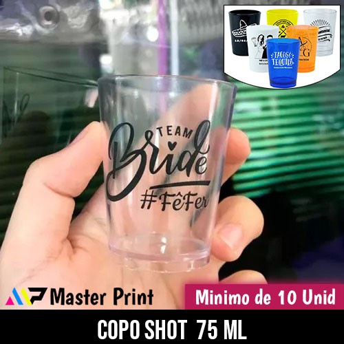 Copo Shot 75 ml - Personalizado